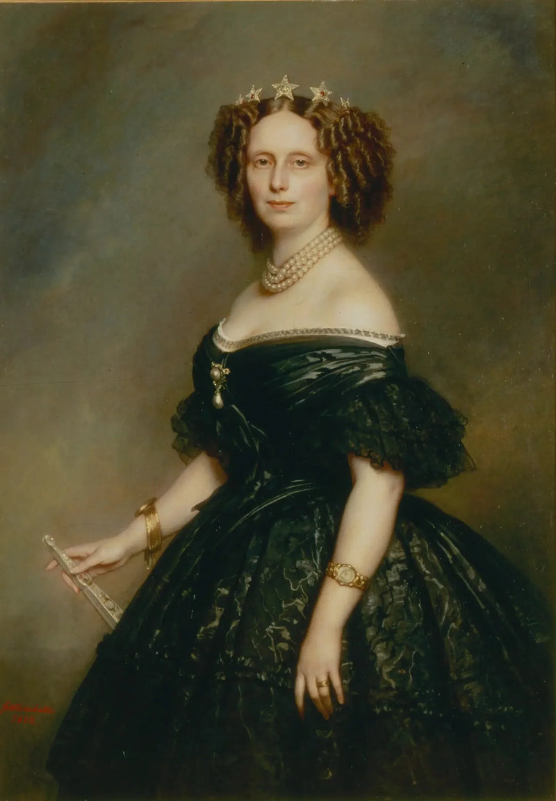 Portret Sophie Würtemberskiej (1818–1877), królowej Niderlandów - Franz Xaver Winterhalter