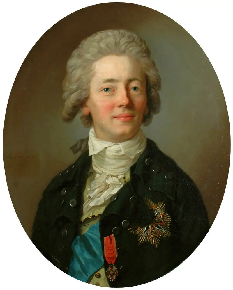 Portret Stanisława Kostki Potockiego (1755-1821). - Anton Graff