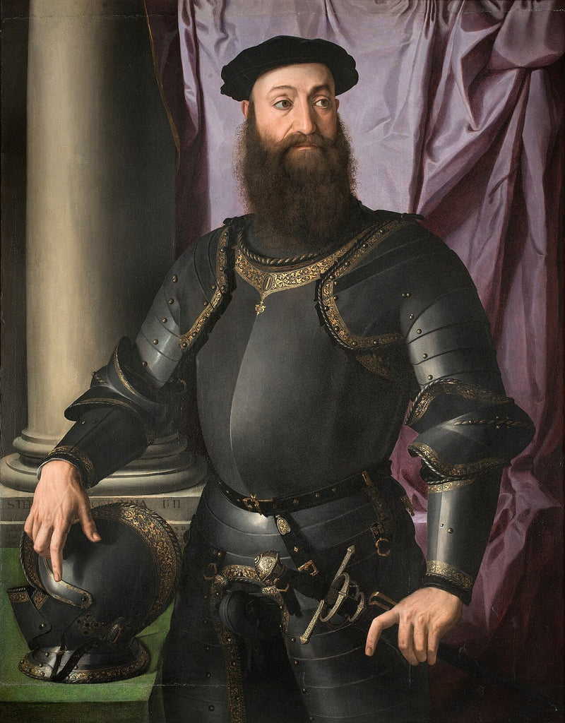 Portret Stefano Colonna - Bronzino