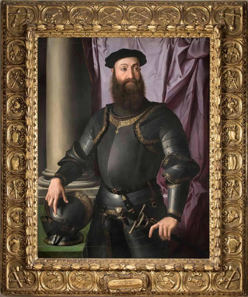 Portret Stefano Colonna - Bronzino