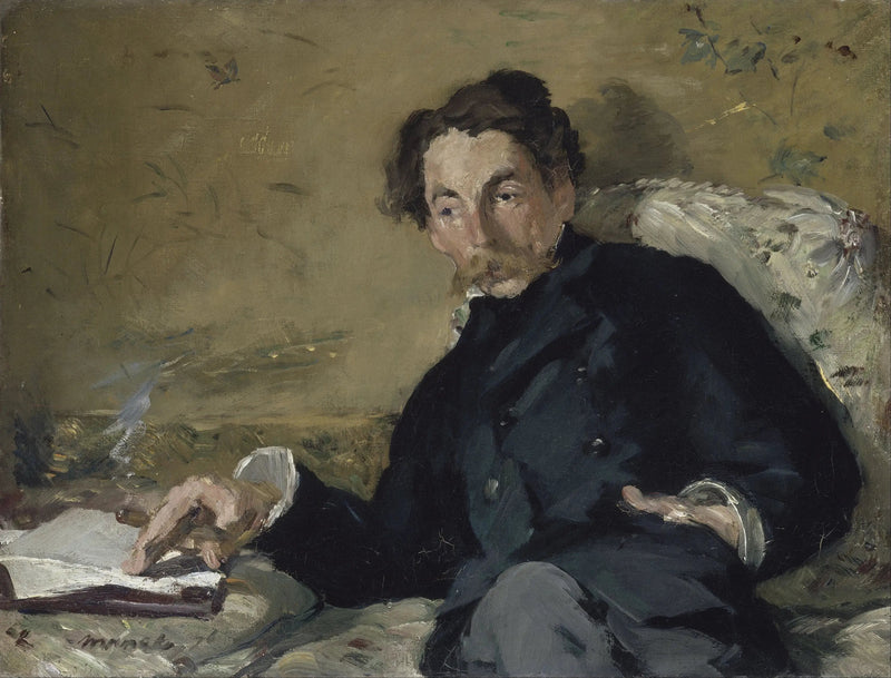 portret Stéphane Mallarmé - Édouard Manet