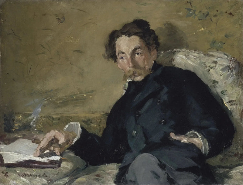 portret Stéphane Mallarmé - Édouard Manet