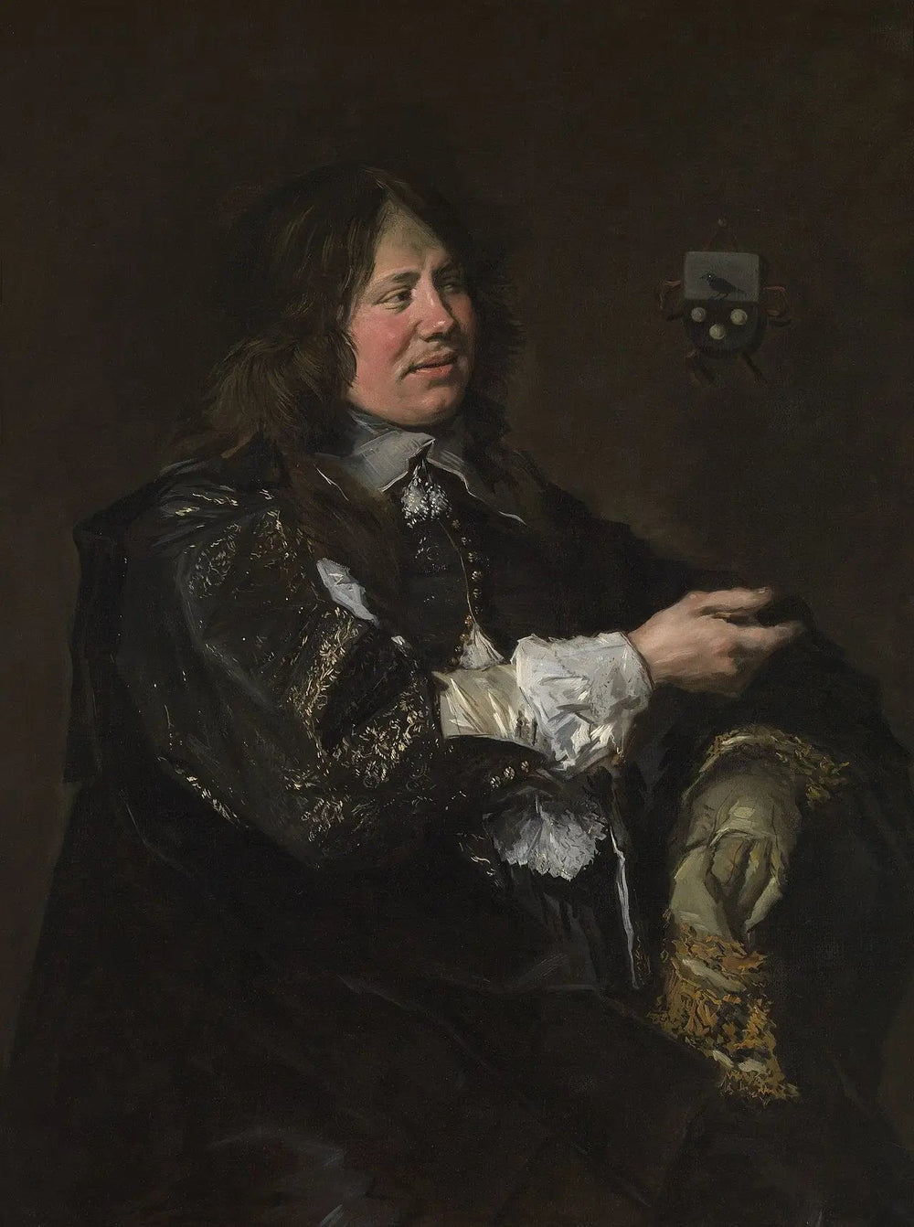 Portrait de Stéphanus Geeraerdts (-1671) - Frans Hals - Alpha Reproduction