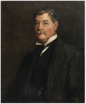 Portrait de T.P. O'Connor, parlementaire et journaliste - John Lavery image 1 reproduction de peinture à l’huile