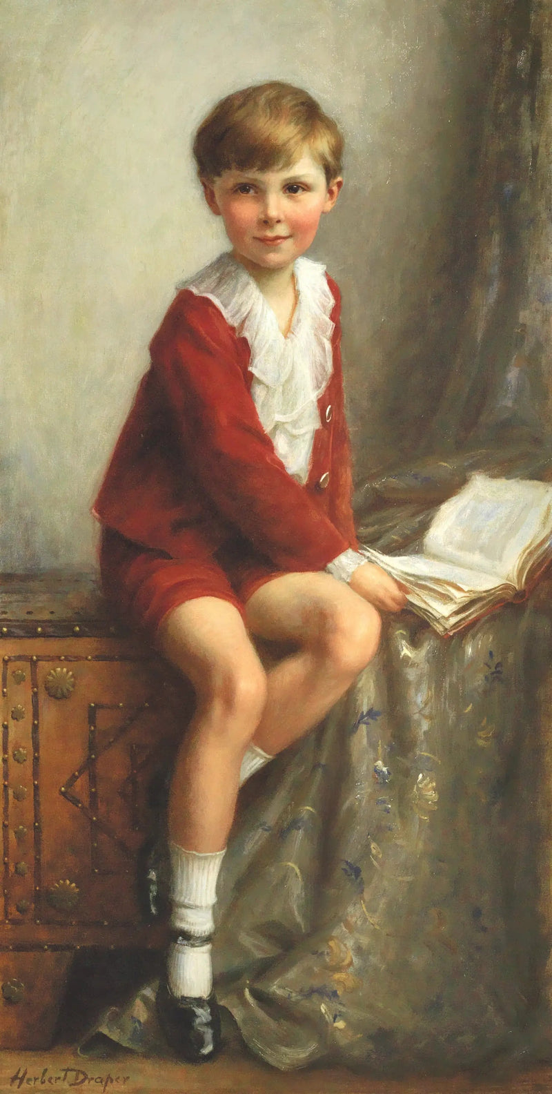 Portret Teddy'ego - Herbert Draper