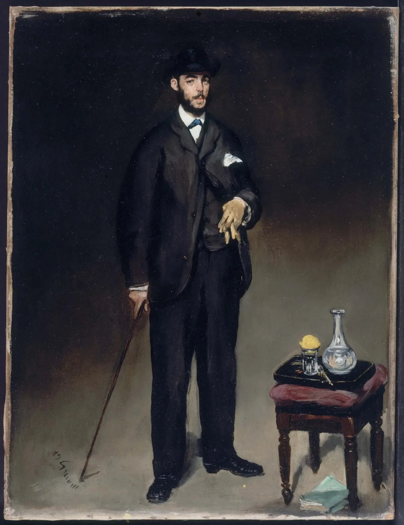 Portret Théodore'a Dureta - Édouard Manet