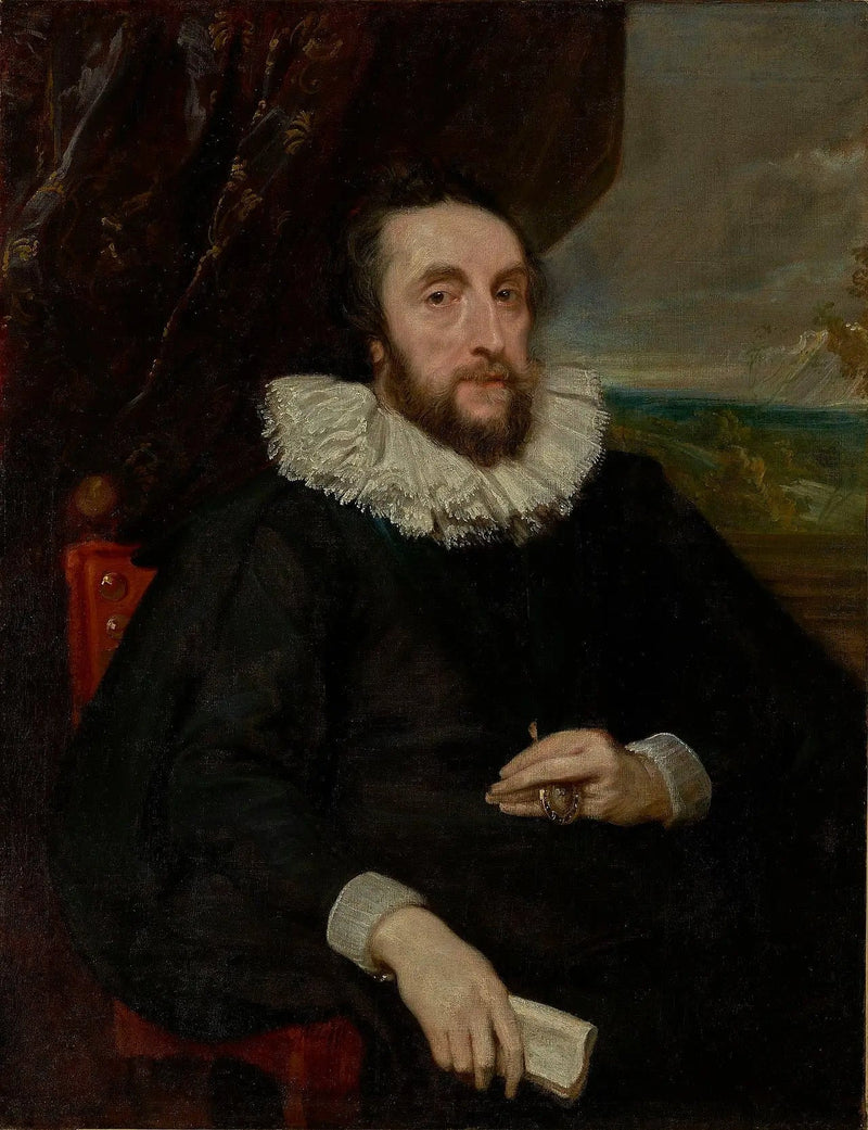 Portret Thomasa Howarda, 21. hrabiego Arundel - Antoine van Dyck