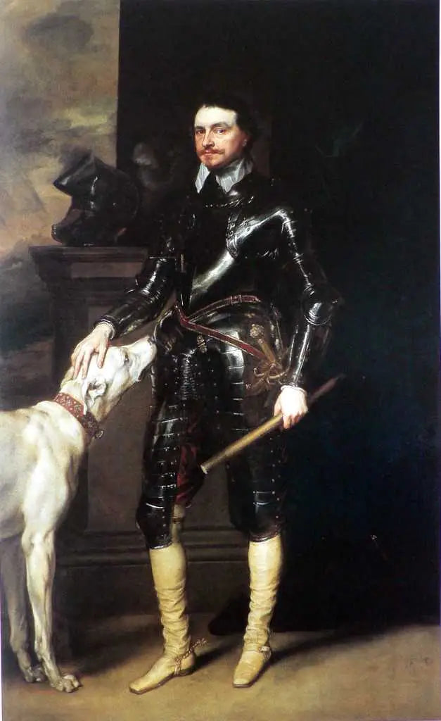 Portret Thomasa Wentwortha, 1. hrabiego Strafford - Antoine van Dyck