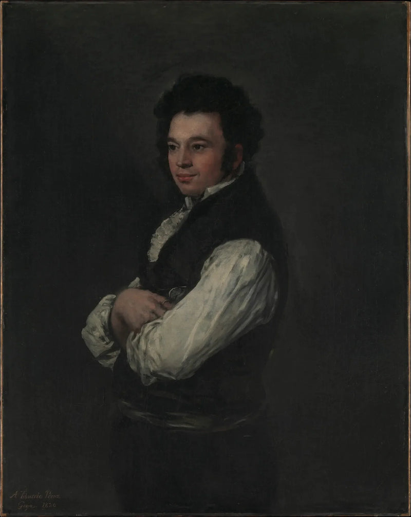 Portret Tiburcio Pérez y Cuervo, architekta - Francisco de Goya