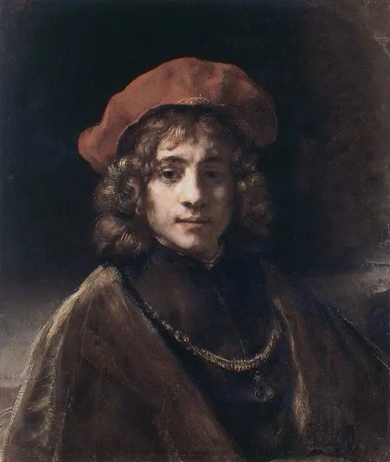 Portret Tycjana van Rijn - Rembrandt