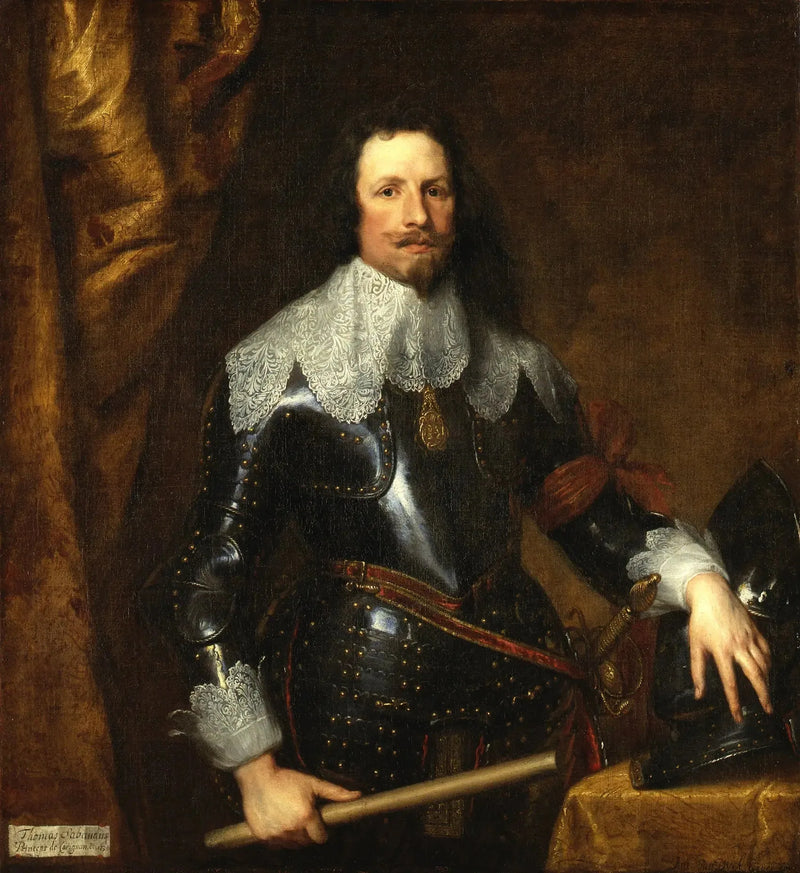 Portret Tomaso di Savoia-Carignano - Antoine van Dyck
