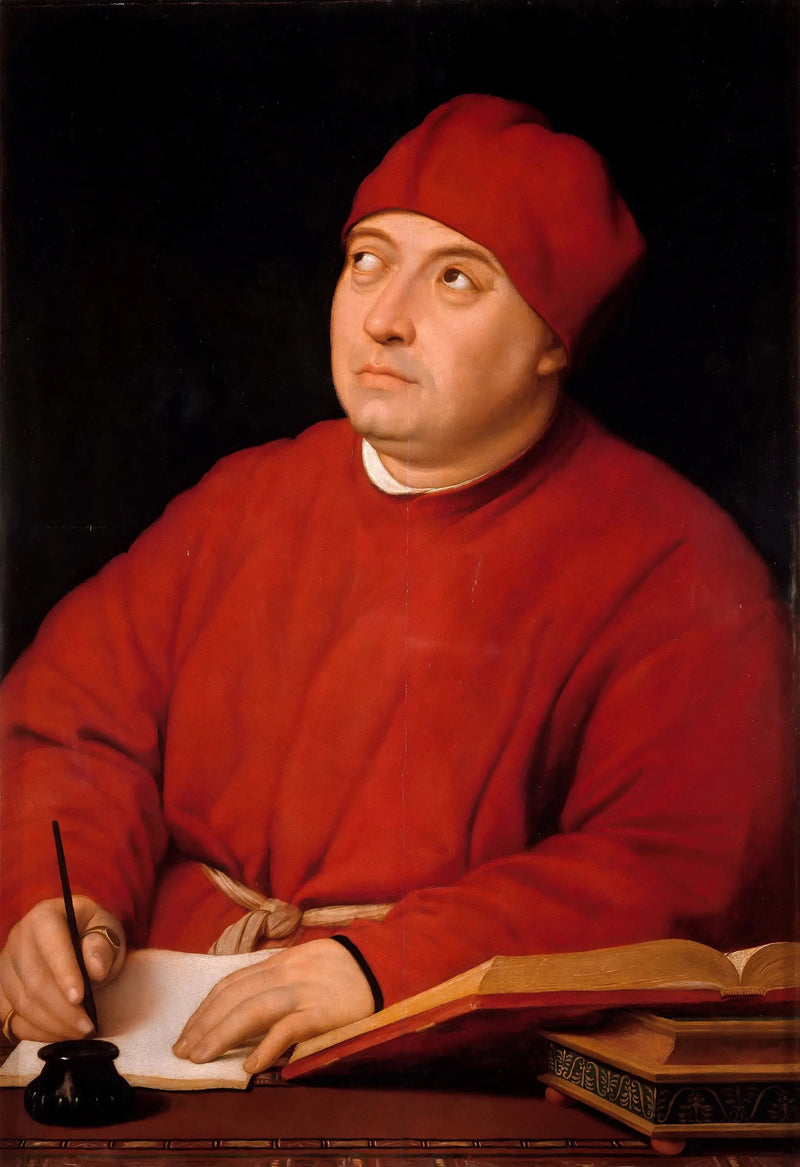 Portret Tommasa Inghirami, zwanego Fedrą - Rafael Santi