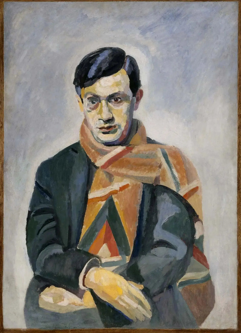 Portret Tristana Tzary - Robert Delaunay