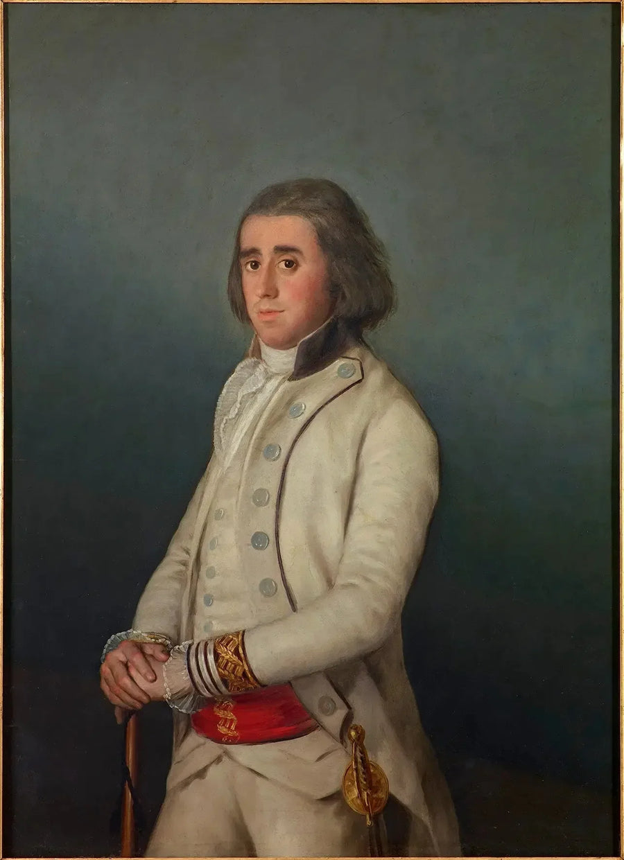 Portret Valentína Bellvísa de Moncada y Pizarro - Francisco de Goya