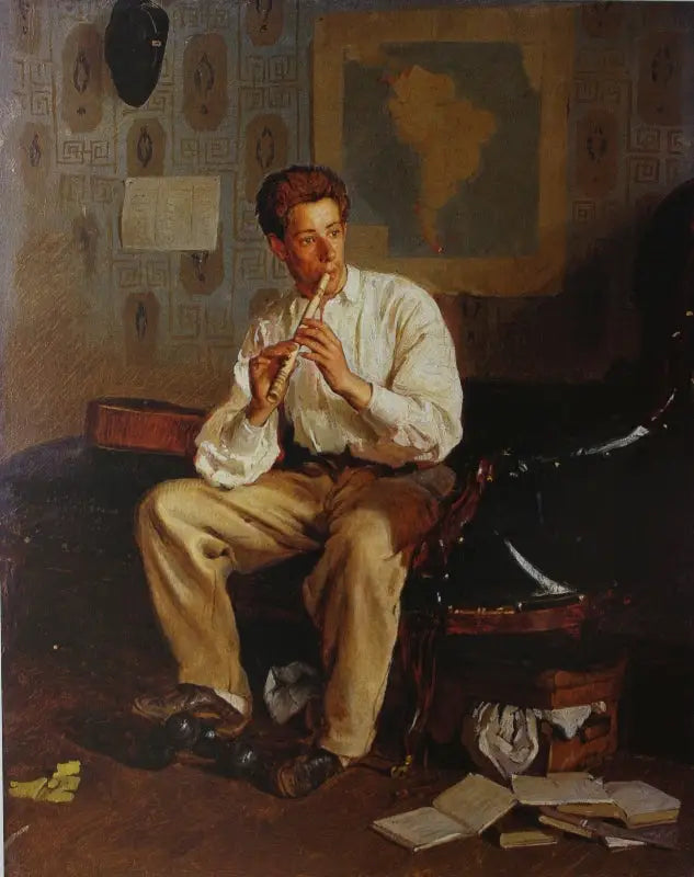 Portret Wasyla Surikowa - Ilya Repin