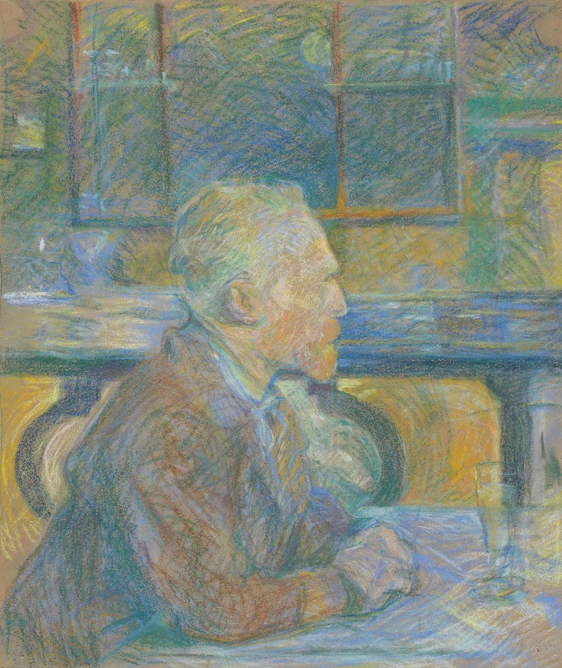 Portret Vincenta van Gogha - Henri de Toulouse-Lautrec