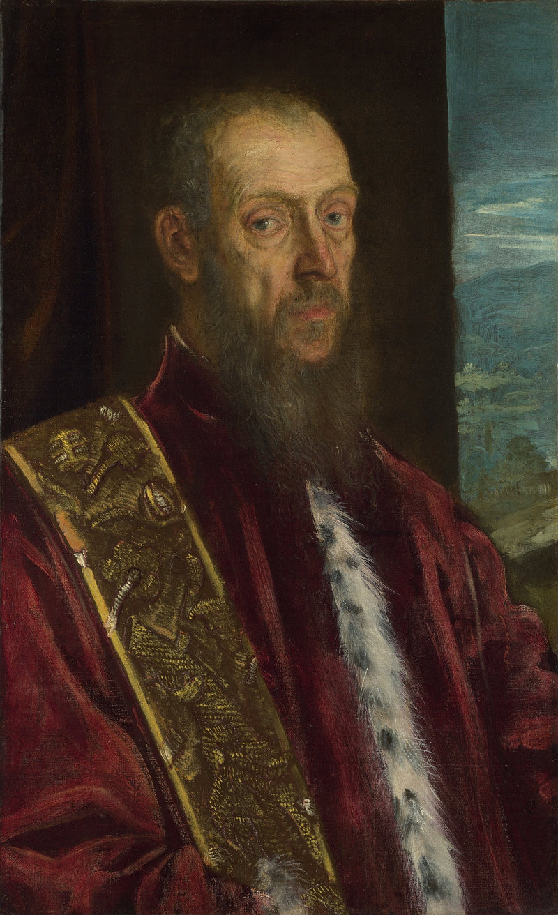 Portret Vincenzo Morosini - Jacopo Tintoretto