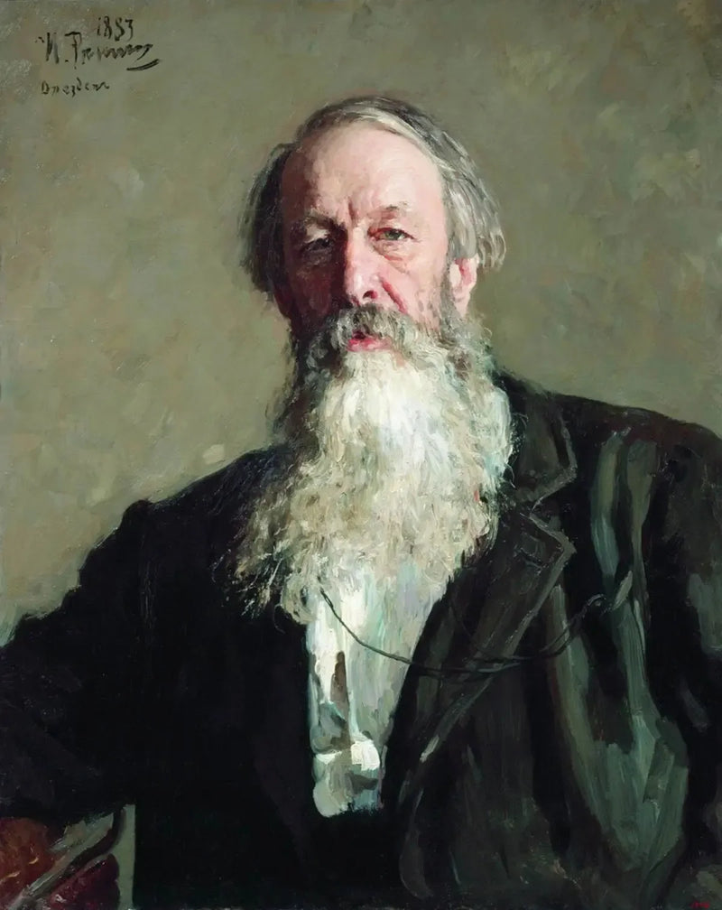 Portret Władimira Stasowa - Ilya Repin
