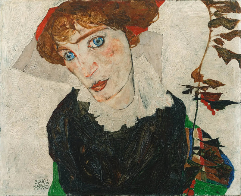 Portret Walburgi Neuzil - Egon Schiele