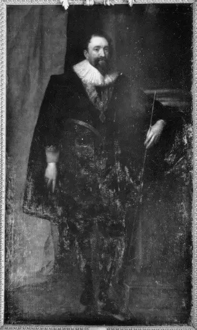 Portret Williama Herberta, 3. hrabiego Pembroke (1580-1630) - Antoine van Dyck
