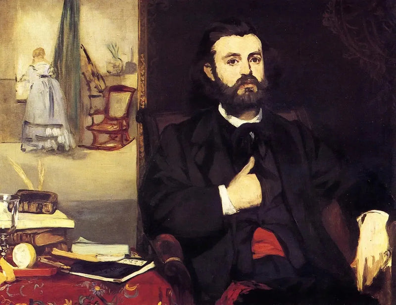 Portret Zacharie Astruc - Édouard Manet