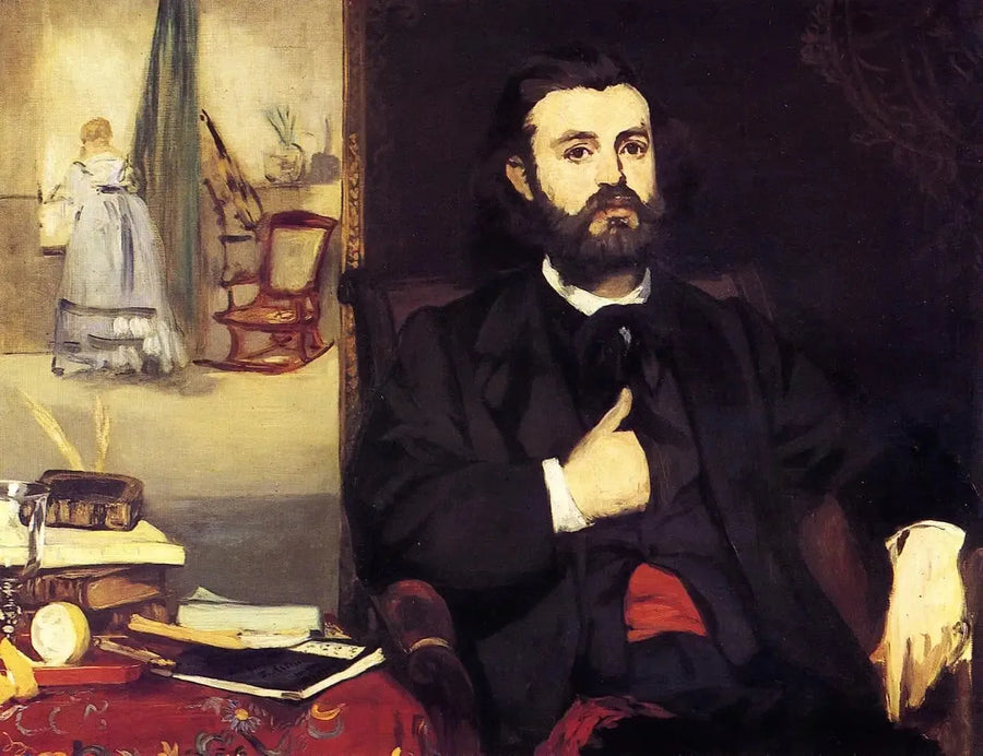 Portret Zacharie Astruc - Édouard Manet
