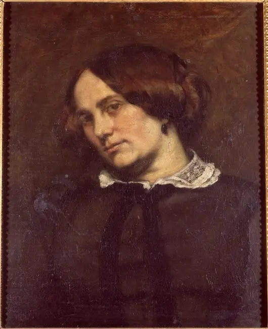 Portret Zélie Courbet - Gustave Courbet