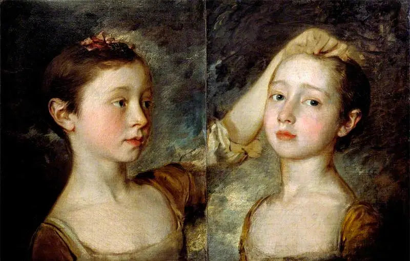 Portret dwóch córek malarza - Thomas Gainsborough