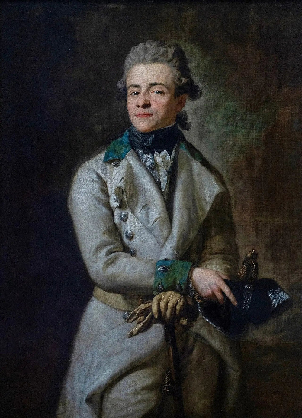 Portrait des Erbprinzen Heinrich XIII - Anton Graff - Alpha Reproduction