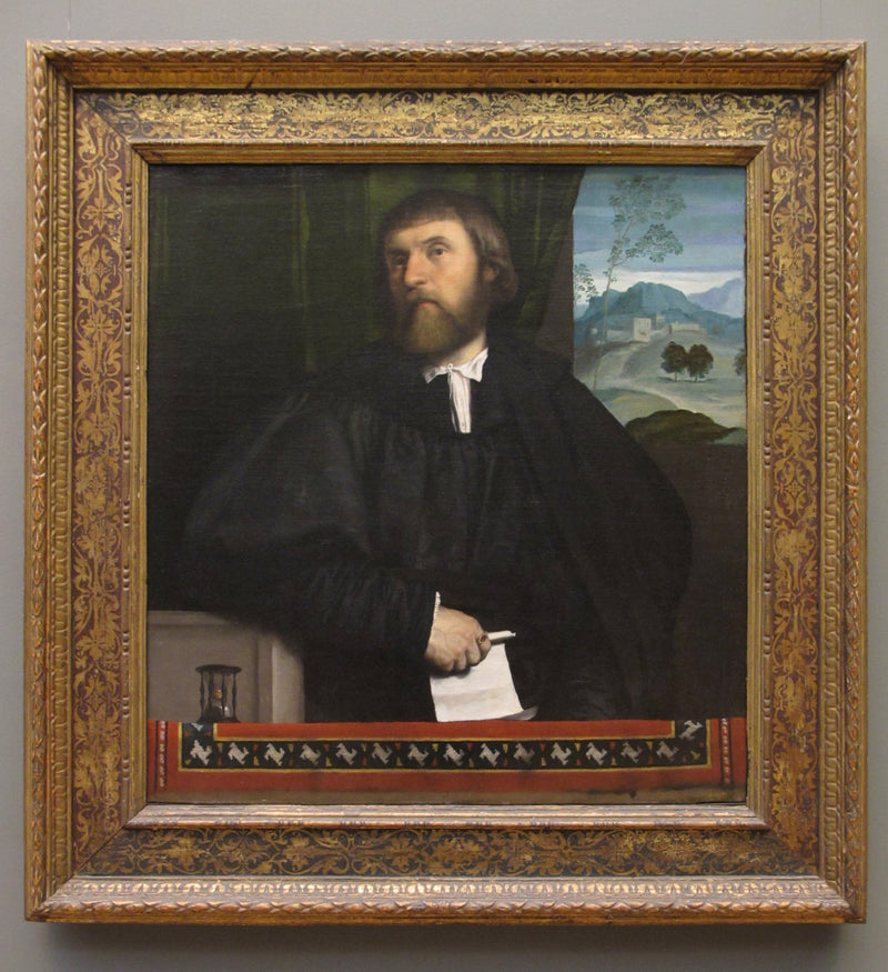 Portret mężczyzny - Alessandro Bonvicino
