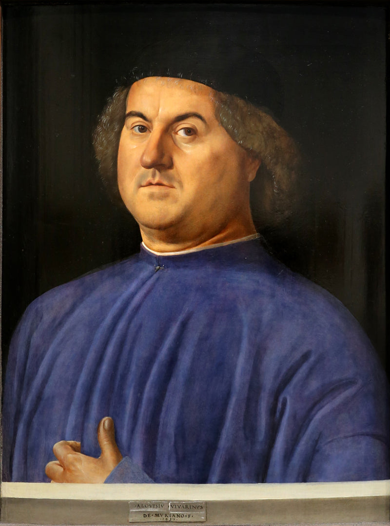 Portret mężczyzny - Alvise Vivarini