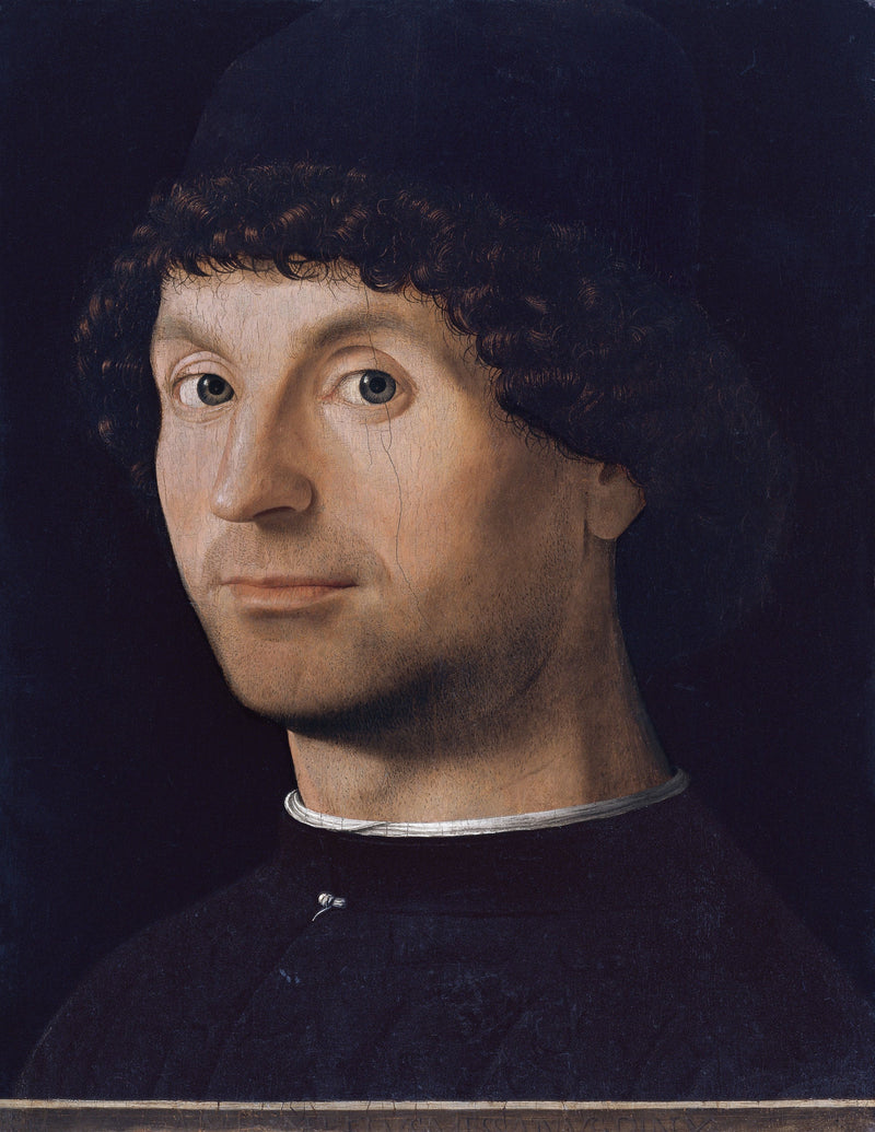 Portret mężczyzny - Antonello de Messine
