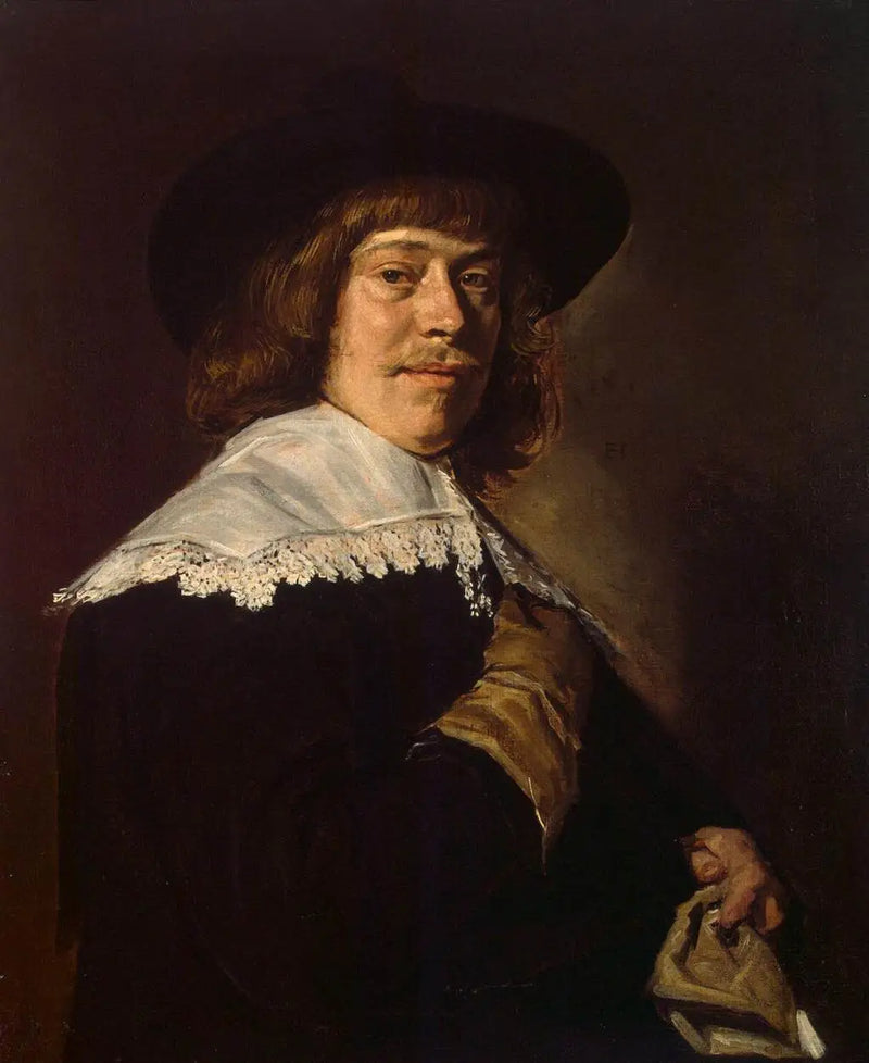 Portret mężczyzny w kapeluszu - Frans Hals