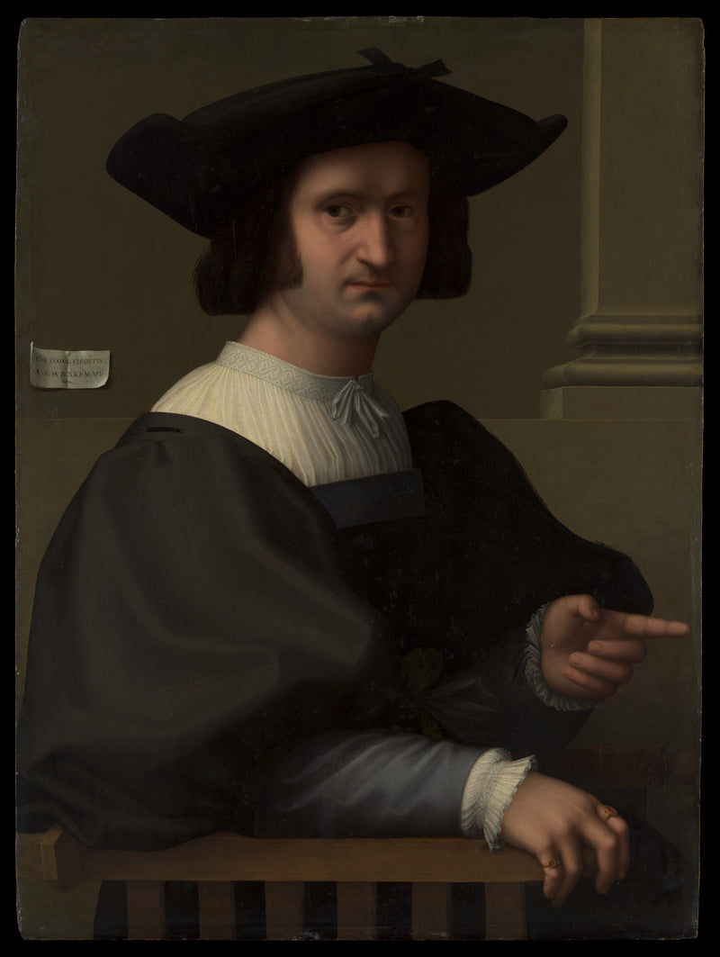Portret mężczyzny - Tommaso Lunetti