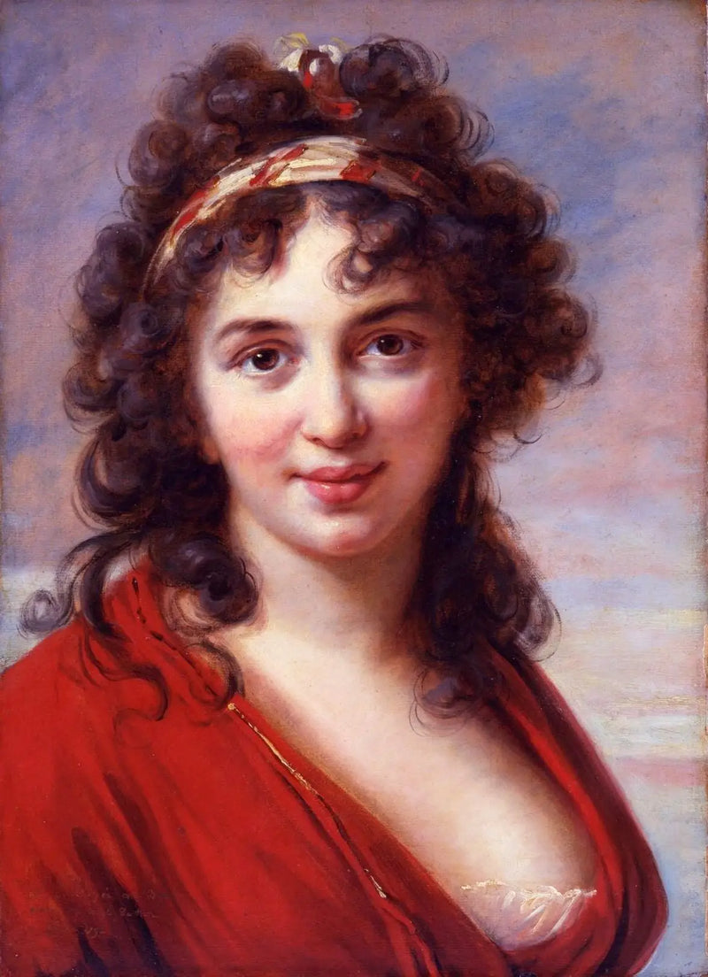 Portret Izabelli Teotochi Albrizzi - Élisabeth Vigée Le Brun