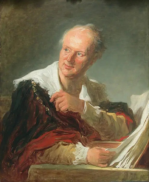 Portret znany jako Denis Diderot - Jean-Honoré Fragonard