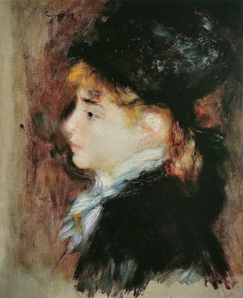 Portret zwany Margot - Pierre-Auguste Renoir