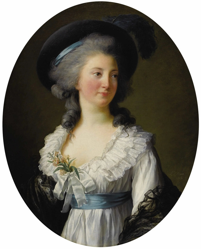 Portret Izabeli Czartoryskiej - Élisabeth Vigée Le Brun