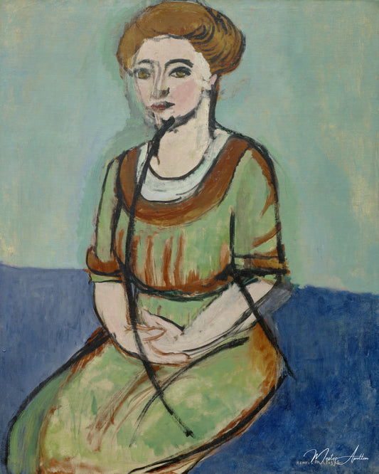 Portrait d'Olga Merson - Matisse - Reproductions de tableaux et peintures haut de gamme