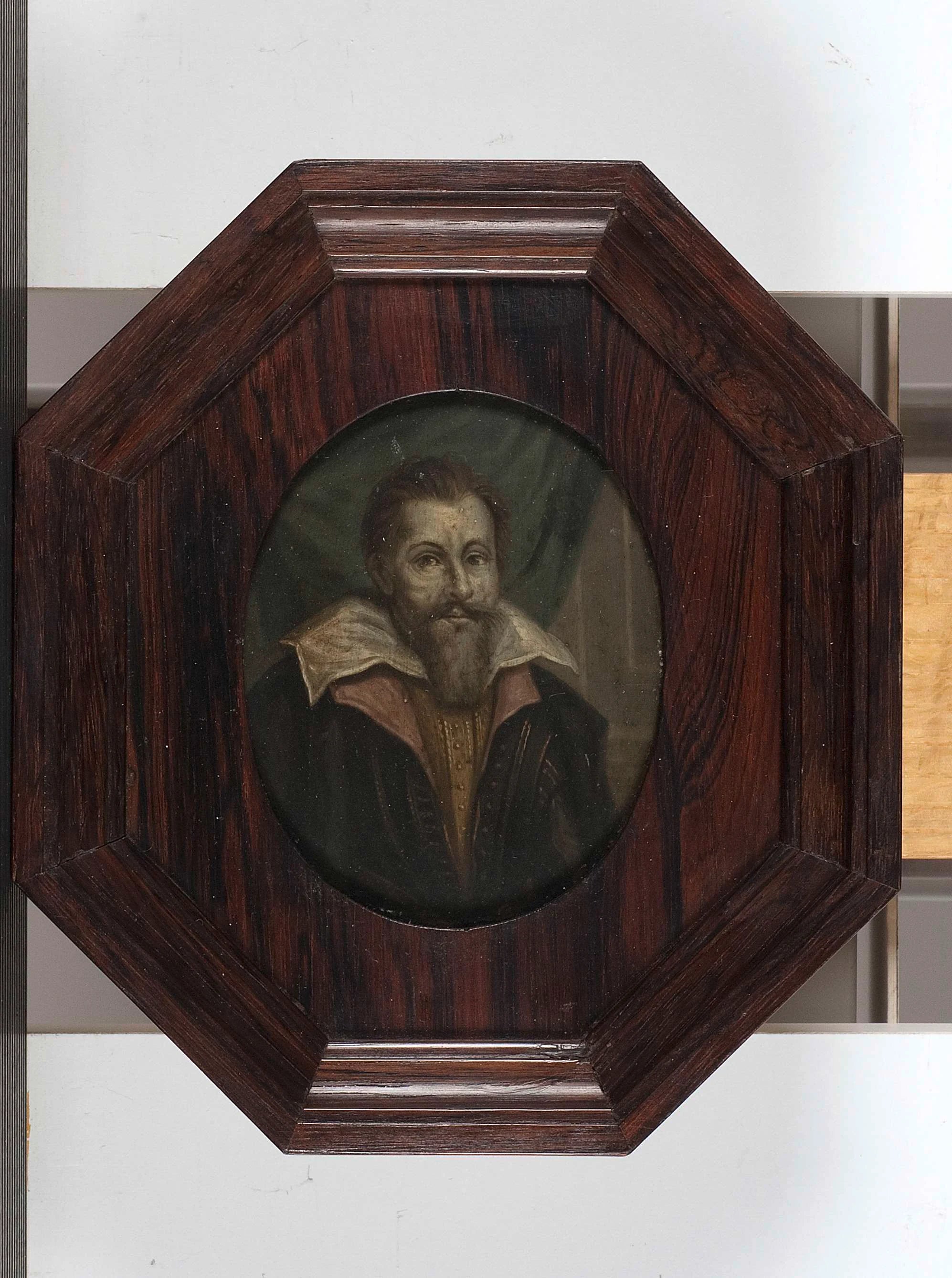 Portrait de Dominicus Baudius (1561-1613). Professeur d'oratoire, d'histoire et de droit à Leiden - Arnoud van Halen