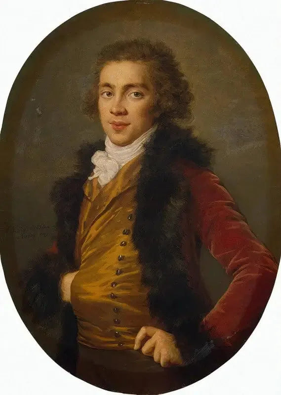 Portret barona Grigori Strogsnova - Élisabeth Vigée Le Brun