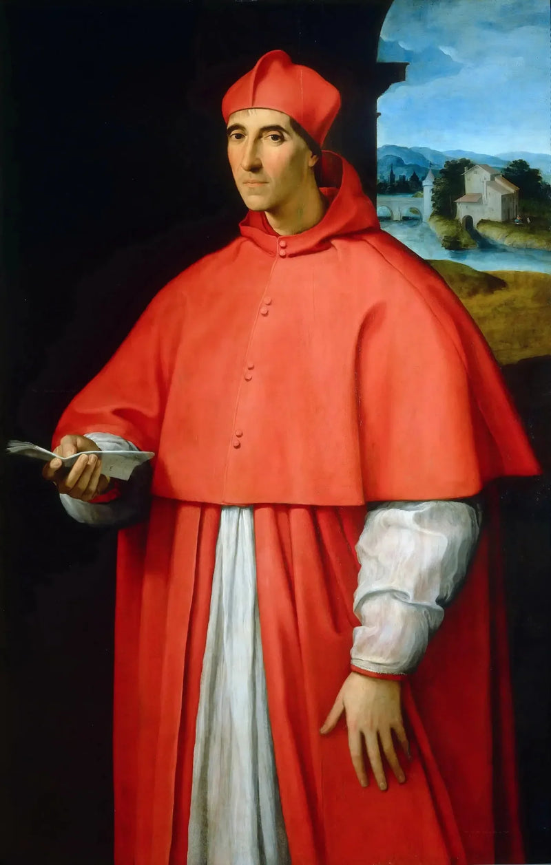 Portret kardynała Alessandro Farnèse - Rafael Santi