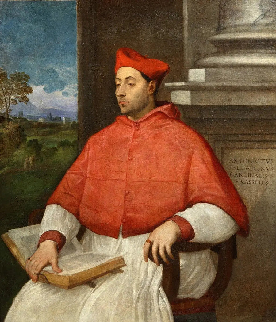 Portret kardynała Antonio Pallavicini - Titian