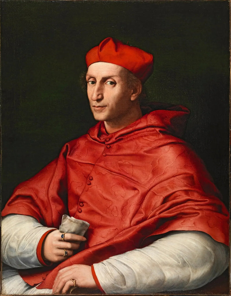 Portret kardynała Bibbieny - Rafael Santi