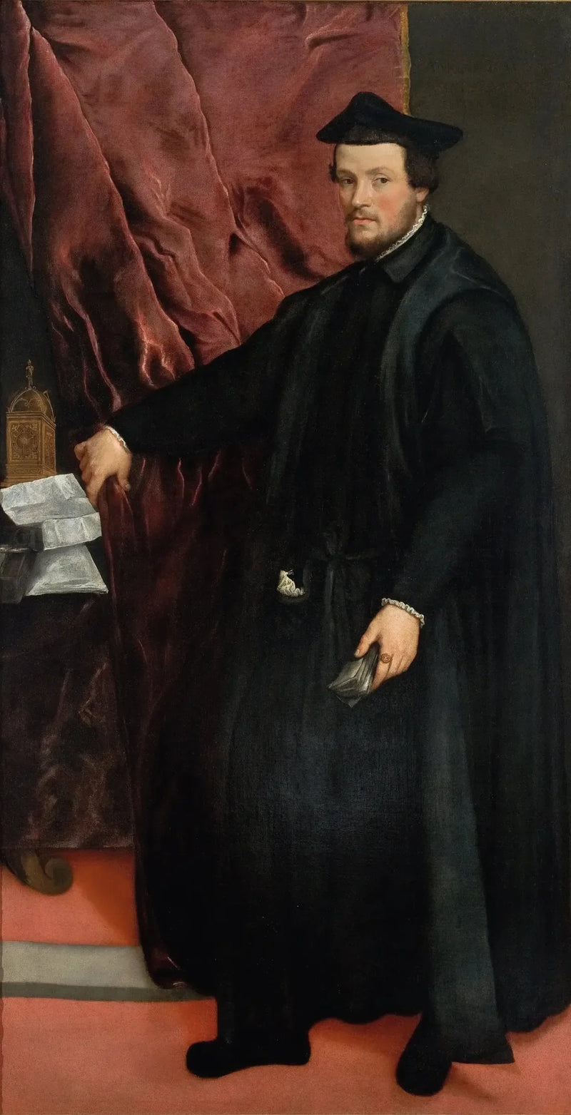 Portret kardynała Cristoforo Madruzzo - Titian