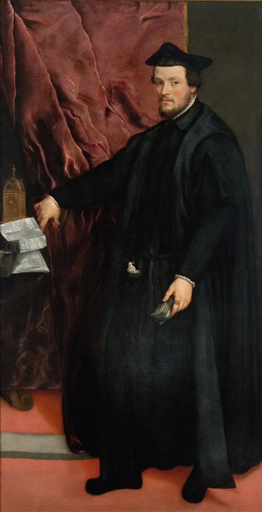 Portret kardynała Cristoforo Madruzzo - Titian