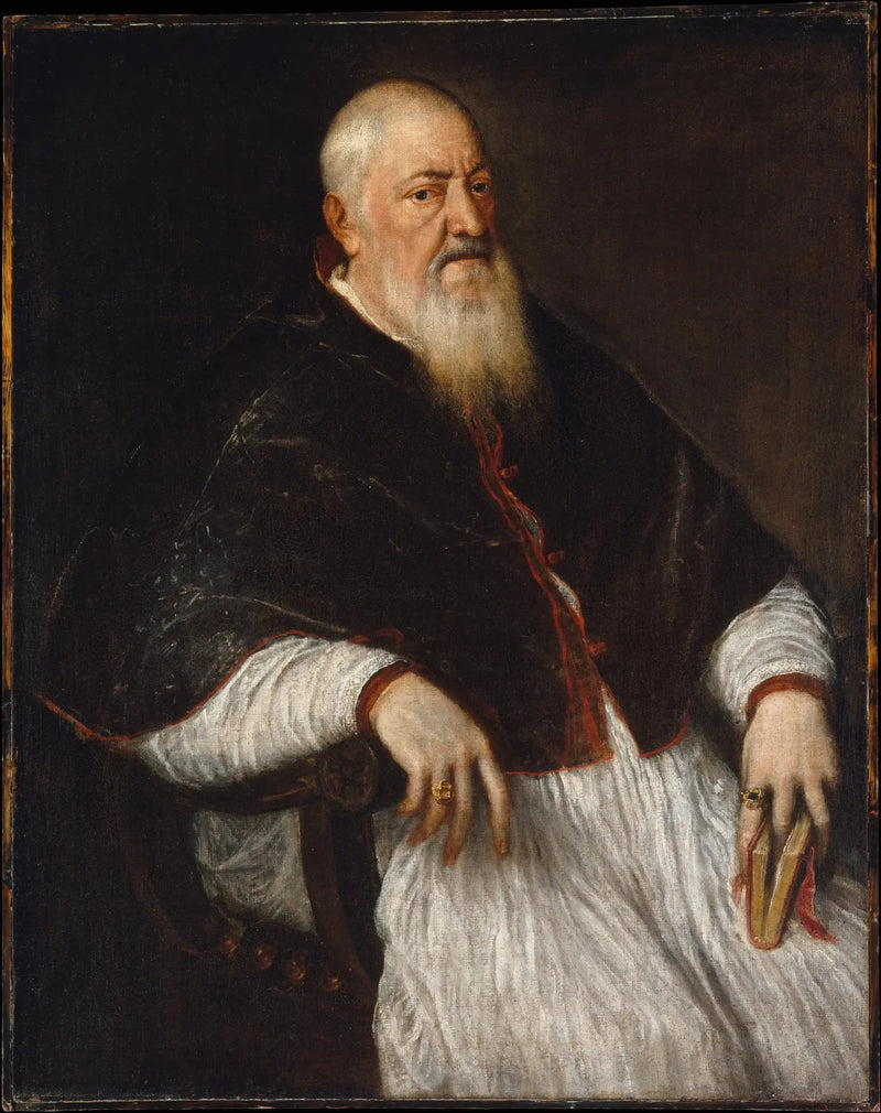 Portret kardynała Filippa Archinto - Titian