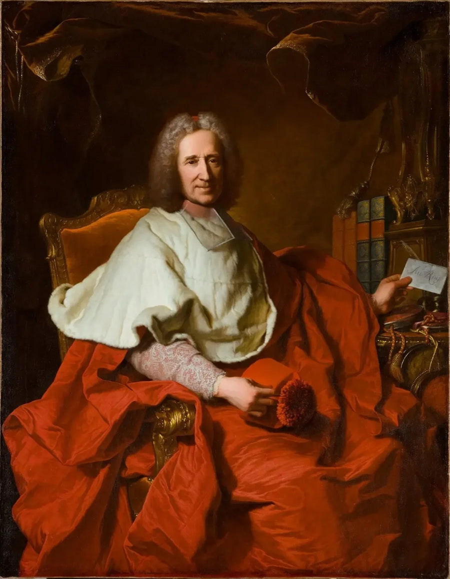 Portret kardynała Guillaume Dubois - Hyacinthe Rigaud