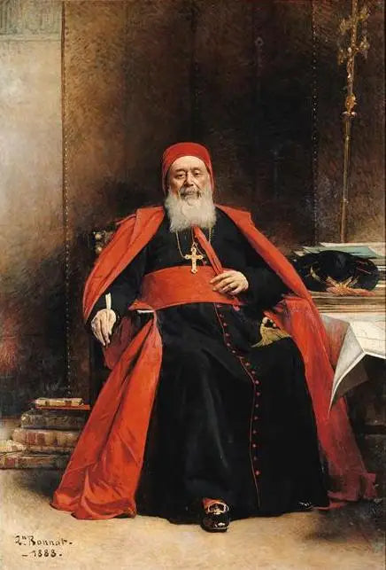 Portret kardynała Lavigerie - Léon Bonnat