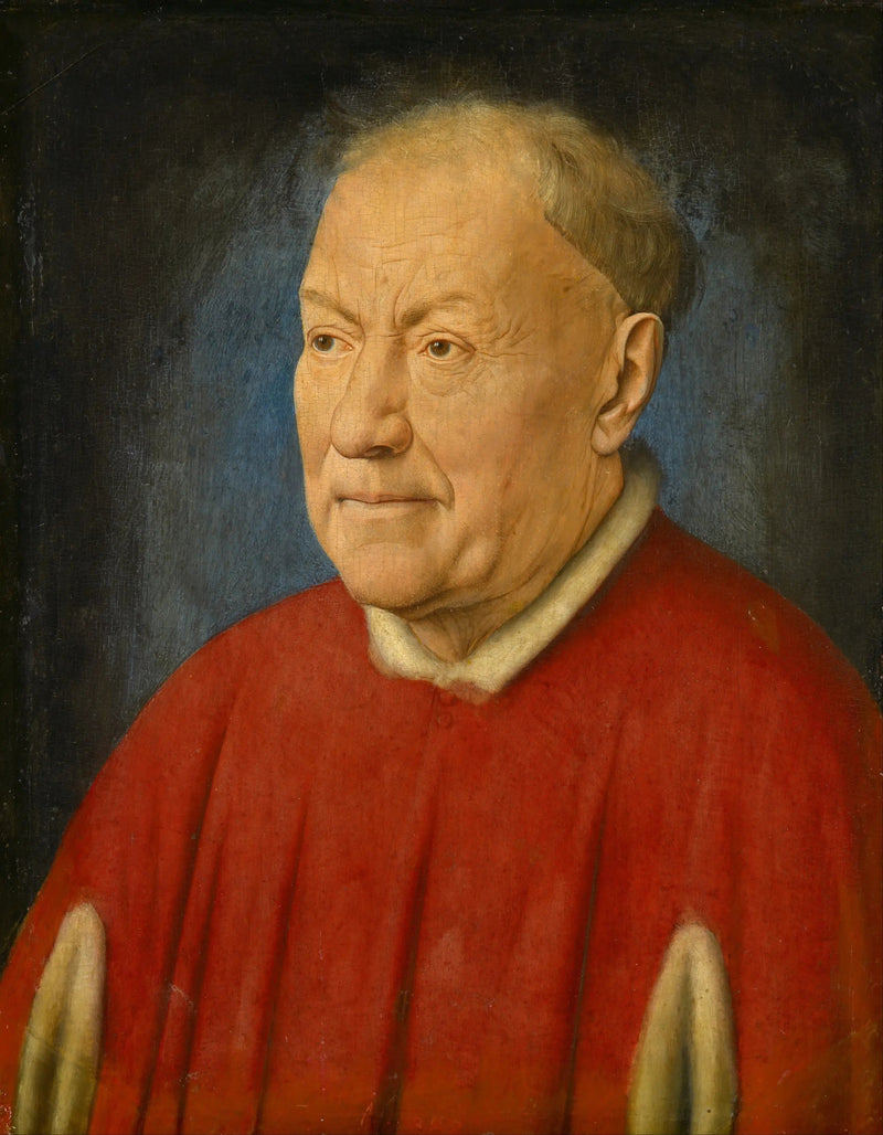 Portret kardynała Niccolò Albergatiego - Jan van Eyck